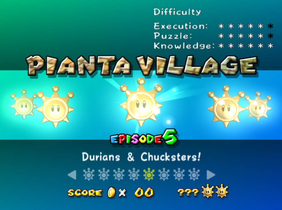 Super Doot Sunshine Pianta Village episode selection