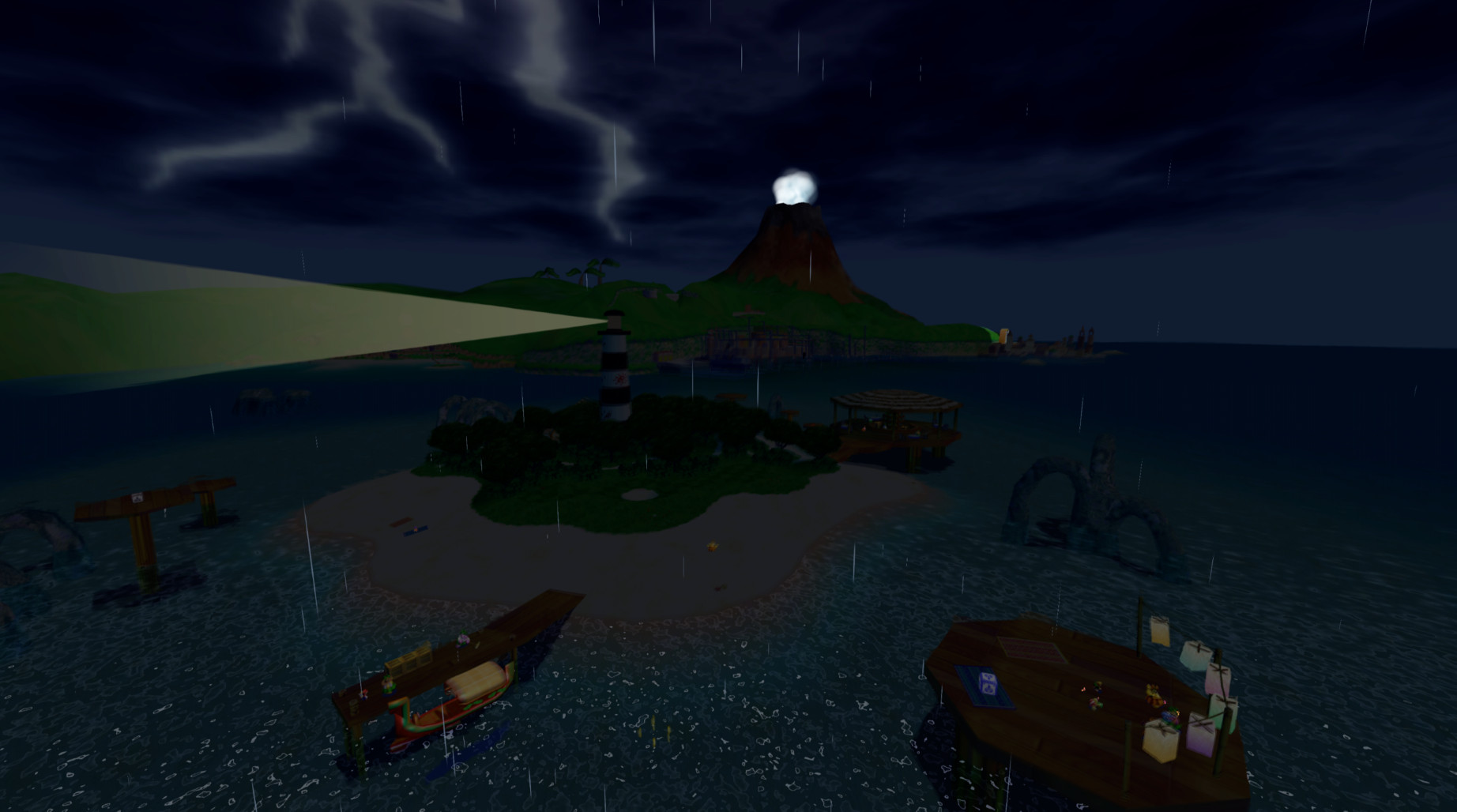Super Mario Eclipse — Lighthouse Island