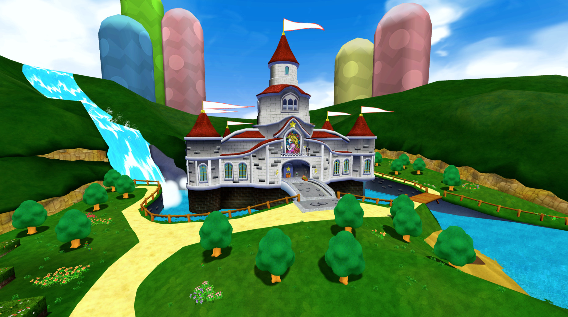 Super Mario Eclipse — Peach's Castle